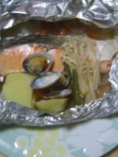 鮭のホイル焼き-レシピのメイン写真