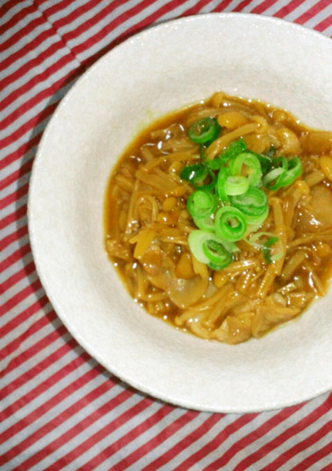 ★簡単ウマイ♪豚肉とえのきのすき煮-レシピのメイン写真