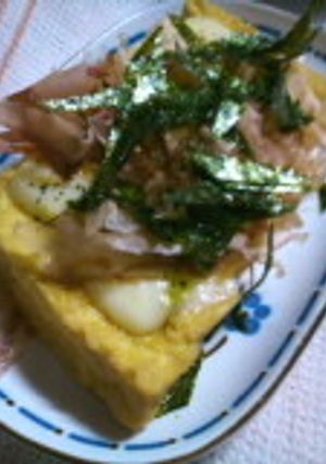 簡単！カリカリ厚揚げチーズ-レシピのメイン写真