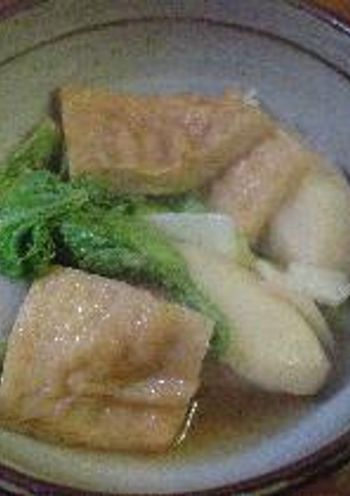 里芋と丸天と白菜の煮物-レシピのメイン写真