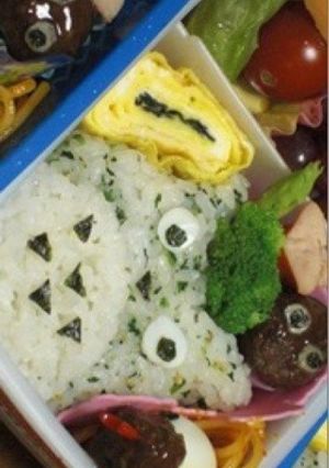 キャラ弁☆ジブリのトトロ☆-レシピのメイン写真