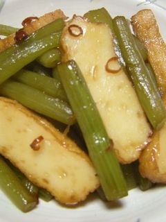 定番☆ふきとさつま揚げの炒め煮☆-レシピのメイン写真