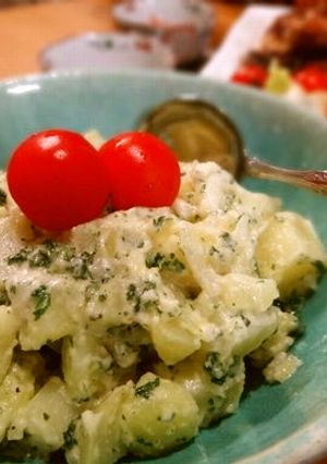 レンジで簡単♪ホット・チーズポテトサラダ-レシピのメイン写真