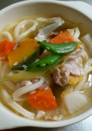 塩麹煮込みうどん☆-レシピのメイン写真
