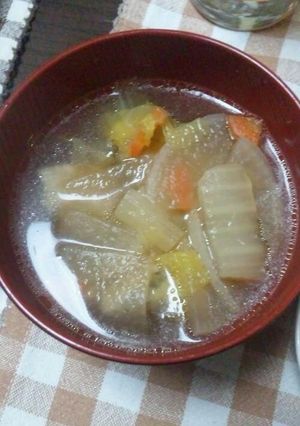 野菜とつみれのあっさり汁-レシピのメイン写真