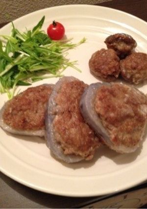 レンコンの肉詰め☆椎茸の肉詰め-レシピのメイン写真