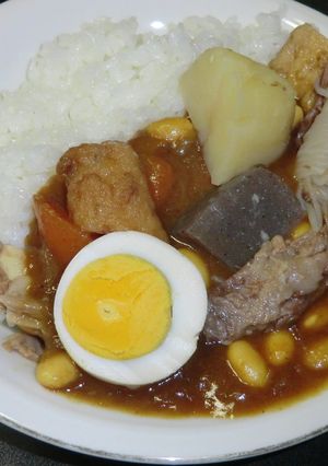 残ったおでん　ＤＥ　リメイクカレー-レシピのメイン写真