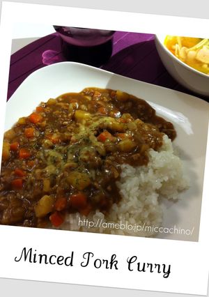 冷蔵庫の定番野菜で☆挽き肉カレー-レシピのメイン写真