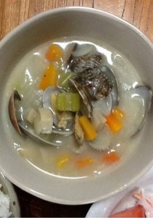 塩糀でクラムチャウダー-レシピのメイン写真