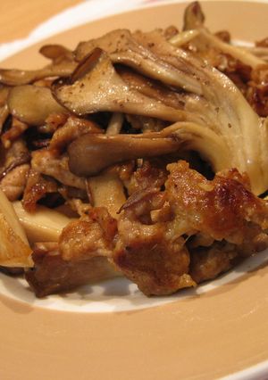 もりもり!豚肉ときのこのカレー風味-レシピのメイン写真