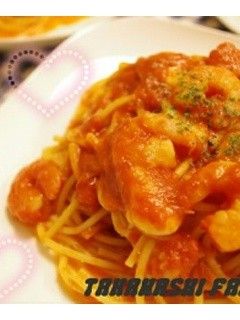 海老とモッツァレラチーズのトマトパスタ-レシピのメイン写真