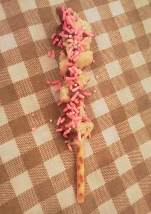 えびせん＆チョコ☆デコポッキー-レシピのメイン写真