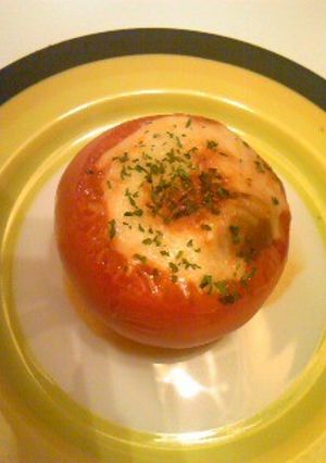 トマトカップグラタン-レシピのメイン写真