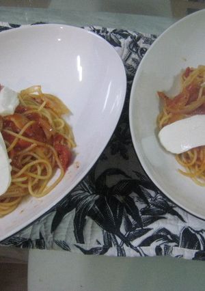 モッツェレラチーズのトマトソース味-レシピのメイン写真