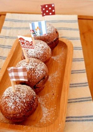 タコ焼き機で♪フォンダンショコラ？-レシピのメイン写真