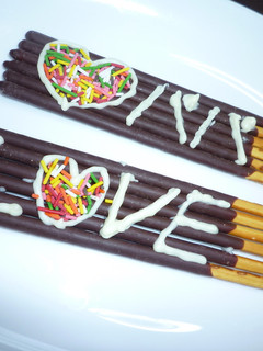 愛♥のメッセージポッキー♥-レシピのメイン写真