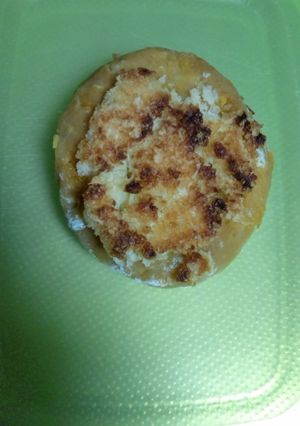 チーズ入りカボチャの焼きコロッケ-レシピのメイン写真