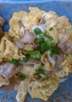 超カンタン　シンプル豚玉子焼き-レシピのメイン写真