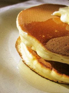 .*。ふっくらふわふわホットケーキ.*。-レシピのメイン写真