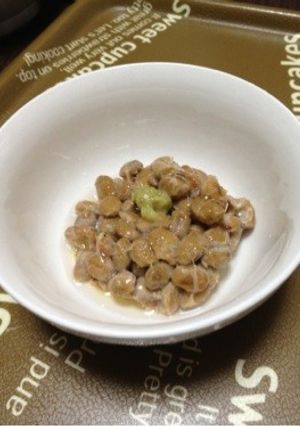 *納豆+お醤油+お酢+わさび*-レシピのメイン写真