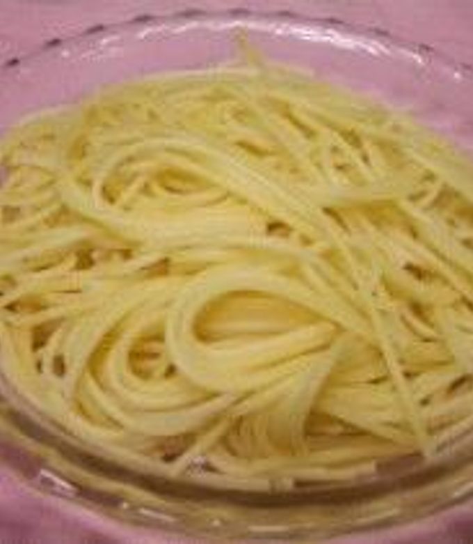 電子レンジ☆スパゲティの茹で方-レシピのメイン写真