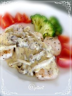❤チーズクリームソース~チキンソテー❤-レシピのメイン写真