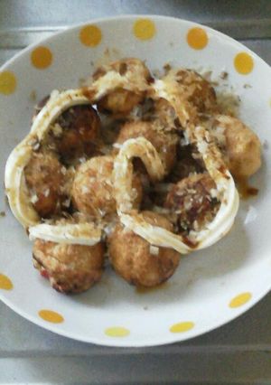 簡単！！家のたこ焼き☆ペットボトルで！-レシピのメイン写真