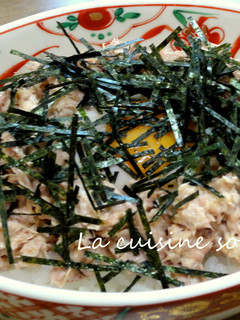 パパッとひとりランチ☆ツナたま丼-レシピのメイン写真