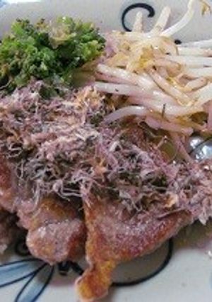 ポークソテー日本風ソース-レシピのメイン写真