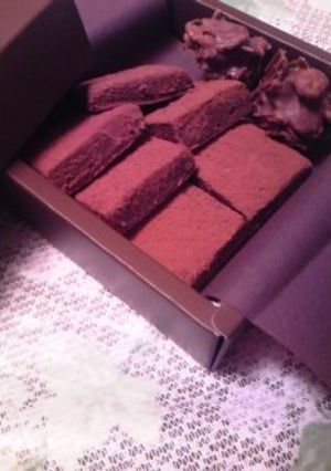 怠け者の簡単生チョコ(笑-レシピのメイン写真