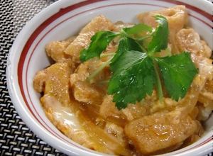 フライパンでパパッと☆お揚げできつね丼-レシピのメイン写真