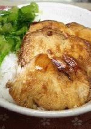 鶏肉照り焼き丼☆大根菜生姜-レシピのメイン写真