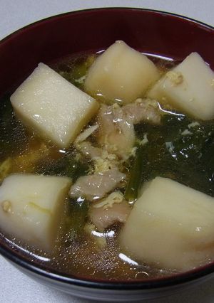 とり皮のはんぺん汁-レシピのメイン写真