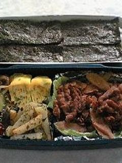 牛肉とごぼうの甘辛煮(お弁当)-レシピのメイン写真