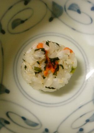 離乳食完了期☆香ばしい 焼きおにぎり-レシピのメイン写真
