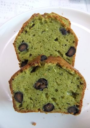 青汁・黒豆入りパウンドケーキ-レシピのメイン写真