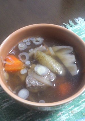 豚肉と根野菜のぽかぽかスープ-レシピのメイン写真