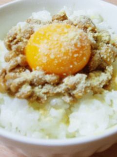 冷ご飯で簡単♪ハマった納豆ミルクおじや-レシピのメイン写真