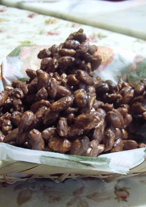 超簡単!ポン菓子チョコ-レシピのメイン写真