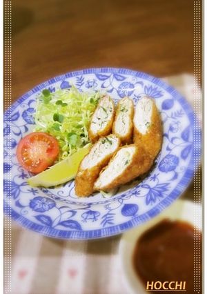 §鶏ミンチとおおば§のササミフライ♪-レシピのメイン写真