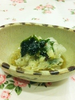 大根とワカメのイタリアンサラダ♪-レシピのメイン写真
