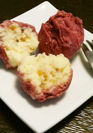 クリチ＆ドライマンゴーのイチゴトリュフ-レシピのメイン写真