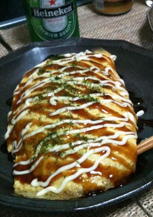 おつまみに最高！居酒屋風簡単オムそば♪-レシピのメイン写真