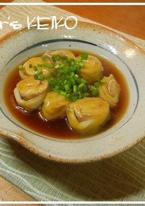【農家のレシピ】ロール白菜しょうがあん-レシピのメイン写真