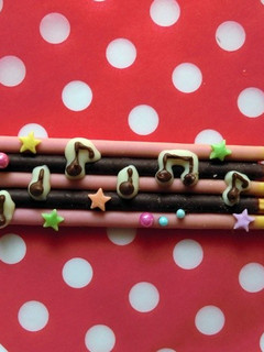 音符のデコポッキー-レシピのメイン写真
