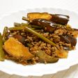 にんにくの芽入り!スタミナ麻婆茄子☆彡