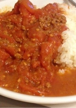 トマトキーマカレー-レシピのメイン写真