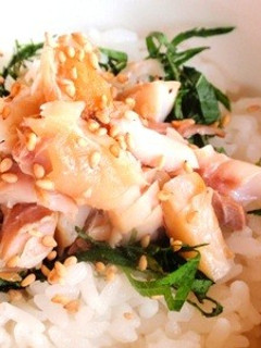 カフェ和飯*鯵のせ出汁ごはん。-レシピのメイン写真