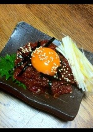 マグロの韓国風ユッケ-レシピのメイン写真