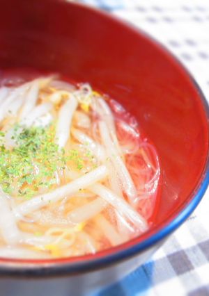 もやし白玉スープ-レシピのメイン写真